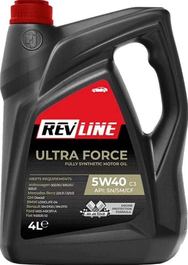 

Моторное масло Revline Ultra Force C3 5W-40 4л