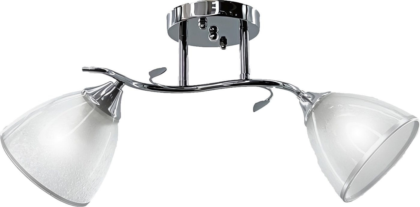 

Припотолочная люстра Aitin Pro НПБ 02-2x60-101 6042/2 (хром)