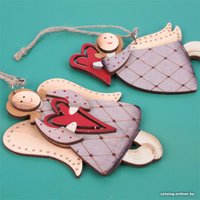 Елочная игрушка Darvish Ангел DV-C-295 (2шт)