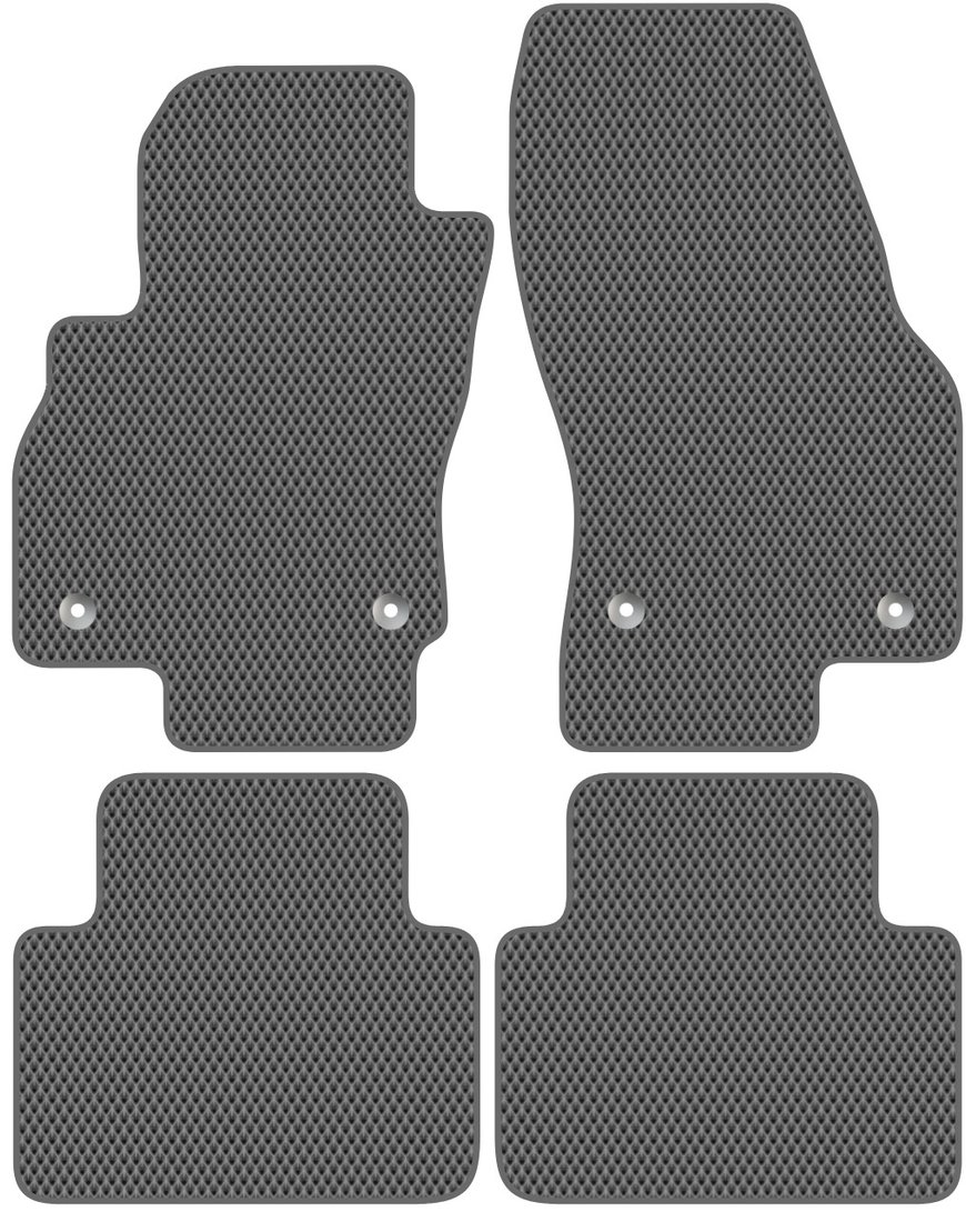 

Комплект ковриков для авто Alicosta Audi Q3 II (suv / F3) 2019 - Н.В. (серый, ромб)