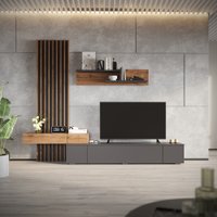 Шкаф-купе Империал Риана 2.5м (вотан/антрацит) в Бресте