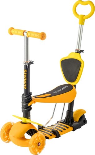 Трехколесный самокат Sundays KB05B (оранжевый)