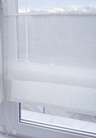 Римская штора Delfa Макси Natali СШД-02М-214/001 (150x160, белый)