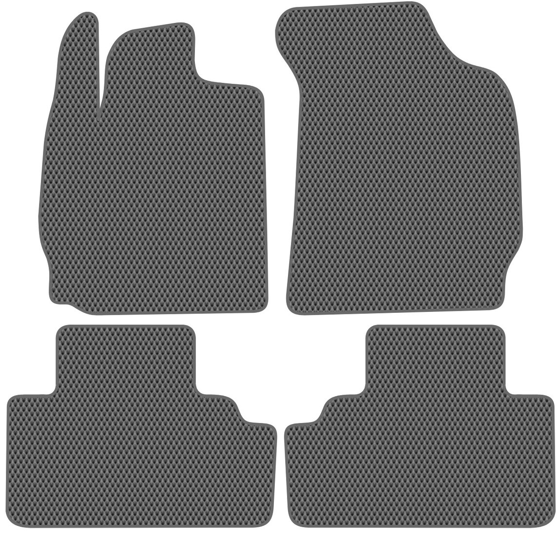 

Комплект ковриков для авто Alicosta Ford Maverick (suv / TM1) 2000 - 2007 (серый, ромб)