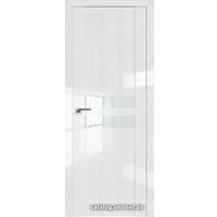 Межкомнатная дверь ProfilDoors 2.03STP 80x200 (pine white glossy, стекло lacobel белый лак)