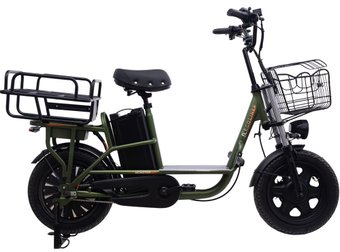 Электровелосипед Ecoliner Monster 16 240Вт 60В 21А/ч (зеленый)