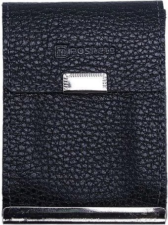 Зажим для денег Poshete 604-048M-BLK (черный)