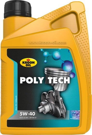 

Моторное масло Kroon Oil Poly Tech 5W-40 1л