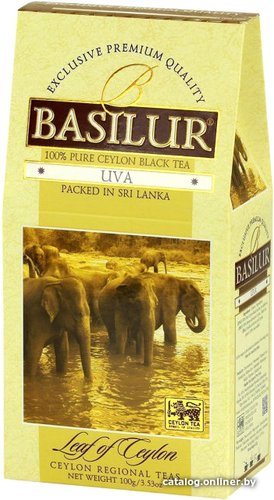 Черный чай Basilur Лист Цейлона Ува черный 100 г