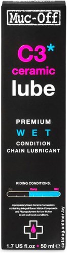 Спрей для цепи Muc-Off C3 Ceramic Wet 50 мл