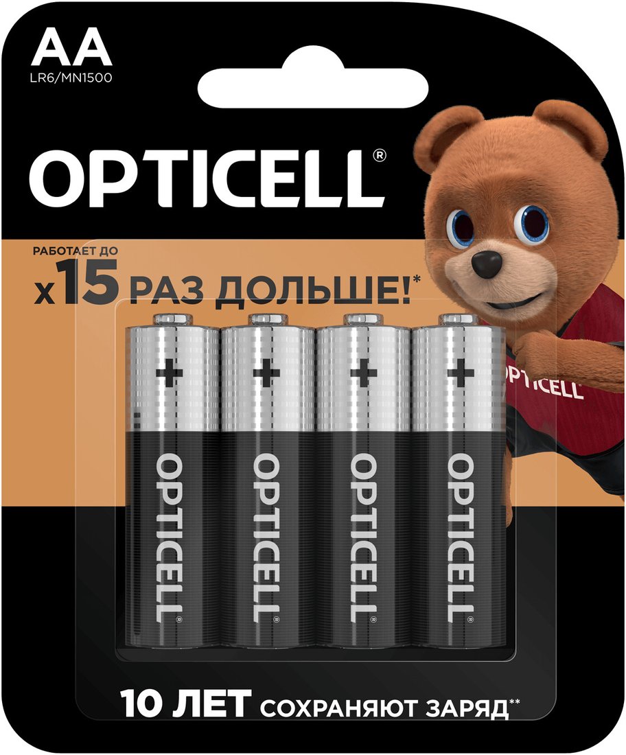 Батарейка Opticell Basic AA (4 шт)
