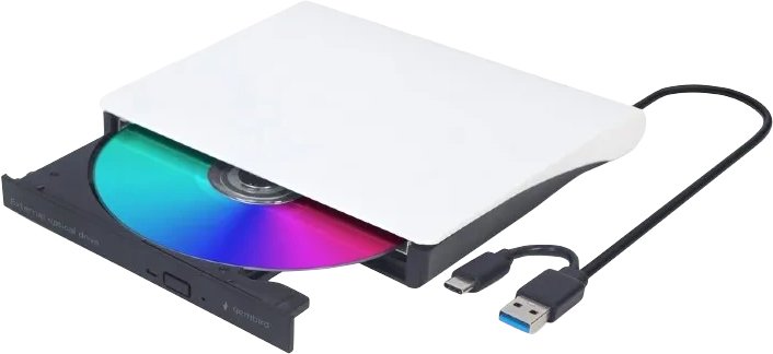 

Оптический привод Gembird DVD-USB-03-BW