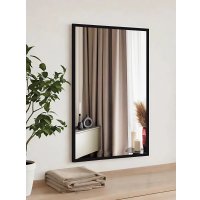 Зеркало eMZe Прямоугольное 50x70 DK4002.CHE (черный)