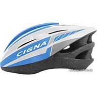 Cпортивный шлем Cigna WT-040 (голубой/белый)