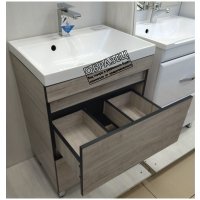  Style Line Тумба под умывальник Берлин 90 2 ящика (подвесная)