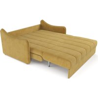 Диван Мебель-АРС Давос ППУ 180x200 см M2-111-46 (Cabrio 27 желтый)