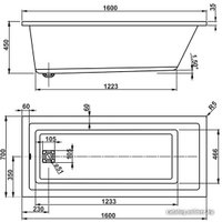 Ванна VagnerPlast Cavallo 160