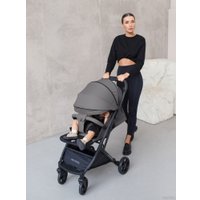 Коляска прогулочная «книга» Amarobaby Airy (серый)