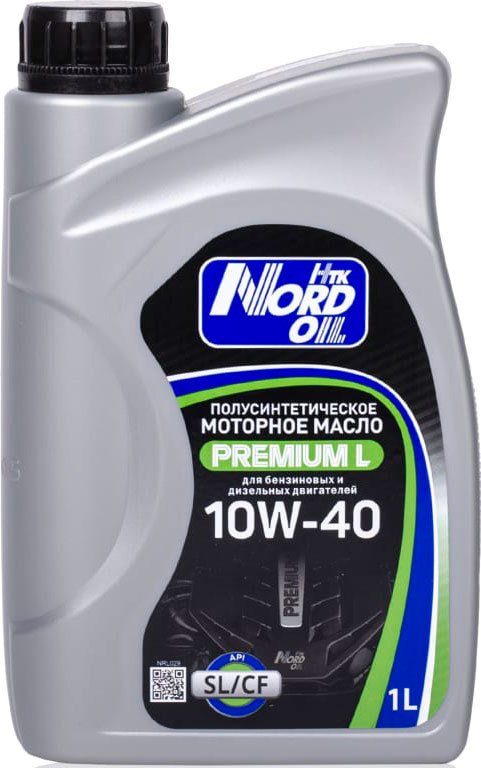 

Моторное масло Nord Oil Premium L 10W-40 SL/CF NRL029 1л