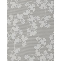 Мини рулонные шторы Delfa СРШ 01МД 2461 34x170 (рисунок лира, белый/серый)