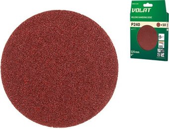 Набор шлифлистов Волат 80011-240 (10 шт)