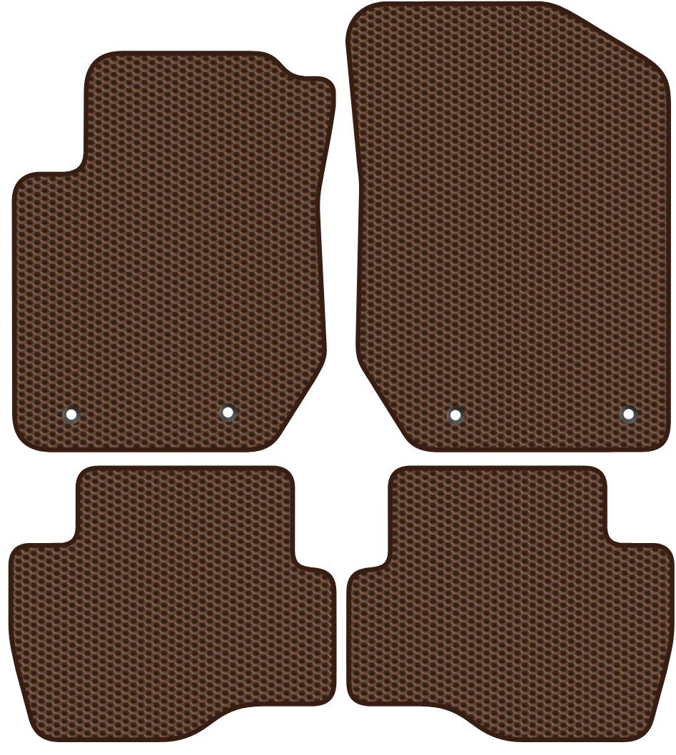 

Комплект ковриков для авто Alicosta Geely LC Cross GX 2 I (хэтчбек 5 дв) 2011 - Н.В. (коричневый, сота)