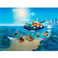 Конструктор LEGO City 60377 Исследовательская водолазная лодка