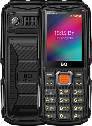 

Телефон BQ BQ-2410L Tank Power 4G (черный)