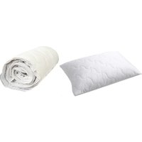 Комплект подушка+одеяло Mio Tesoro Маэстро 172х205 + Подушка для сна Basic 50x70 (2 шт)