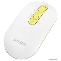 Мышь A4Tech Fstyler FG20 (белый/золотистый)