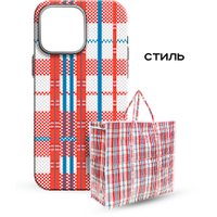 Чехол для телефона Luxo Самоирония Lf-4 для Apple iPhone 14 (красный/синий, светящийся)