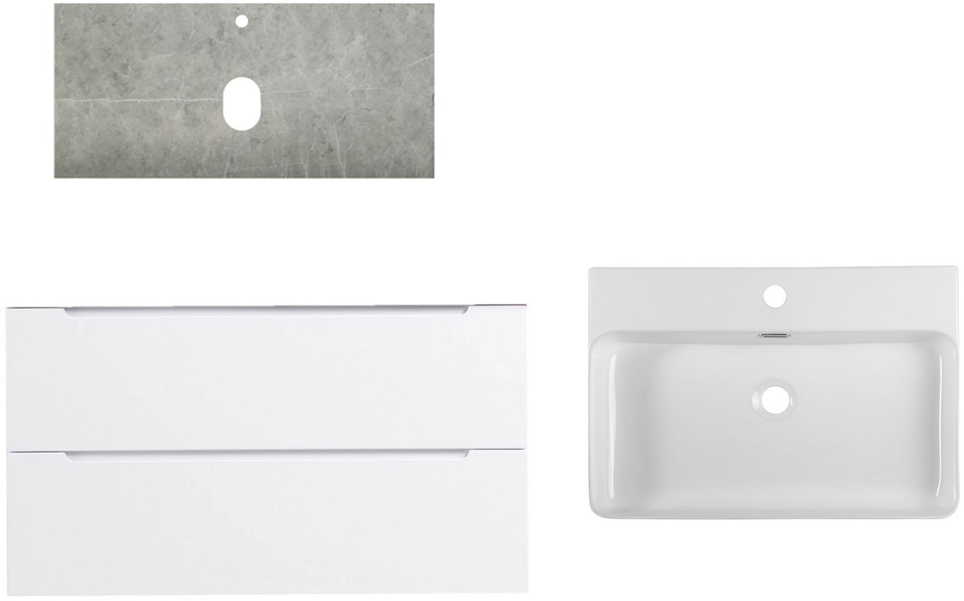 

BelBagno Тумба с умывальником Etna 100 ETNA100BL-KEPMGL-1338-SET