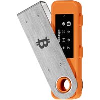 Аппаратный криптокошелек Ledger Nano S Plus BTC Orange