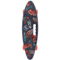 Пенниборд Tech Team Fishboard 23 (принт/серый)