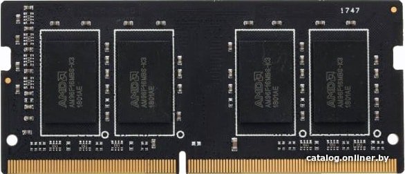 Оперативная память AMD Radeon R7 8GB DDR4 SODIMM PC4-21300 R748G2606S2S-UO