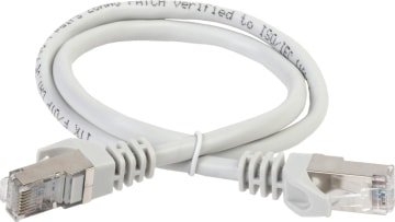 

Кабель ITK RJ45 - RJ45 PC01-C5EF-3M (3 м, серый)