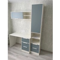 Полка Трия Марли полка (Белый/Серо-голубой)