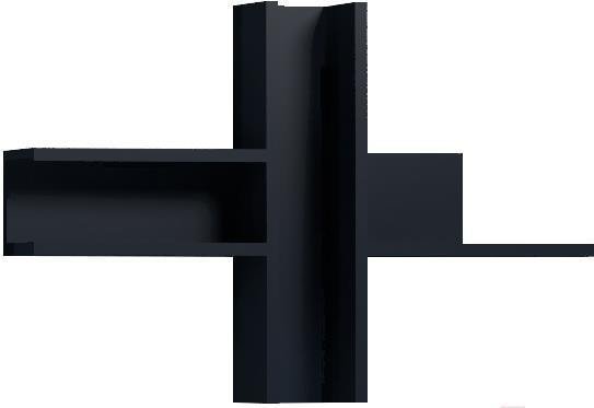 

Полка Глазов Кристи (черный)