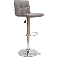 Стул AksHome Logos (экокожа, серый)