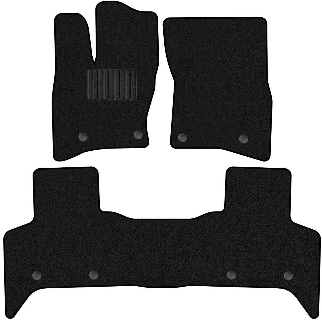 

Комплект ковриков для авто Alicosta Land Rover Defender II (suv 5 дв / 110) 2019 - Н.В. (ворс)