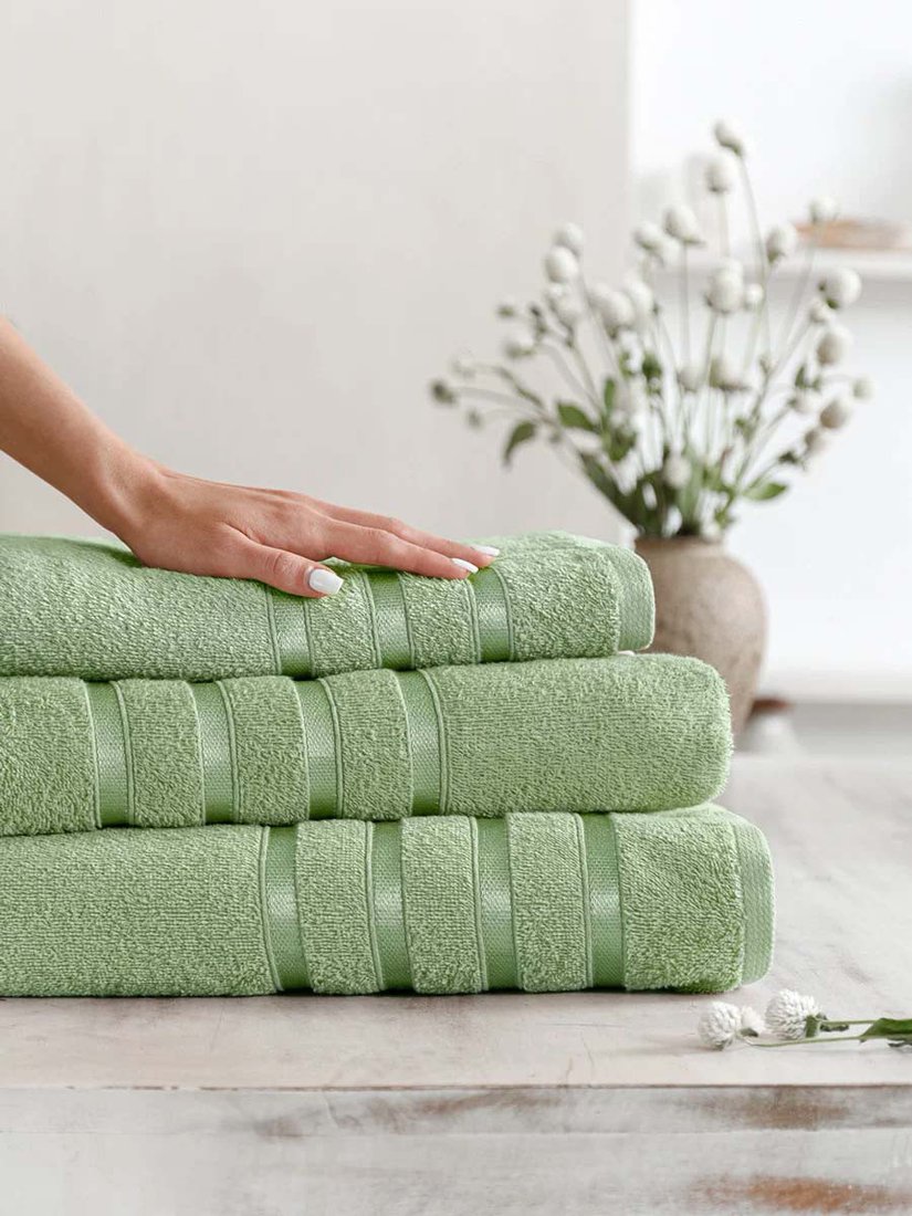

Набор полотенец Aisha Home Textile Diana (светло-зеленый)