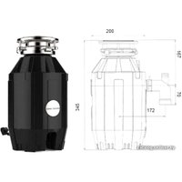 Измельчитель пищевых отходов Bone Crusher BC 810