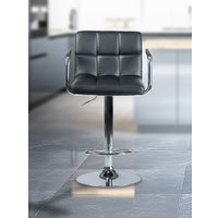 Стул Mara Kempt Chrome PU (черный)