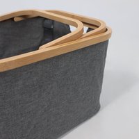 Корзина AksHome IRIS-2 (бамбук)