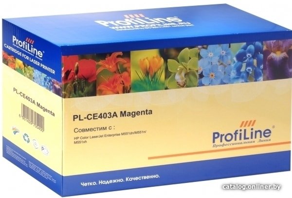 Картридж ProfiLine PL-CE403A-M (аналог HP CE403A)