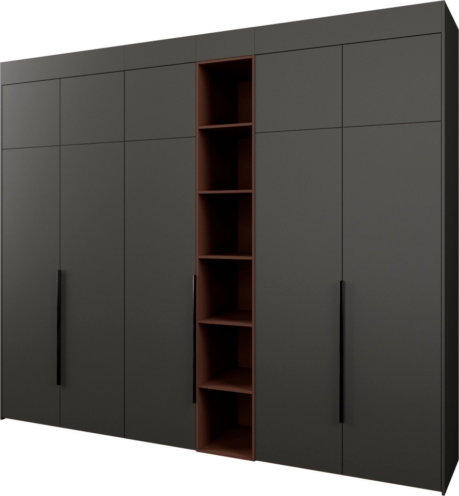 

Шкаф распашной Рэйгрупп Рэй S257-В14-3-WKL В14-3 (дуб веллингтон/кобальт/античная латунь)