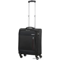 Чемодан-спиннер American Tourister Heat Wave Jet Black 55 см