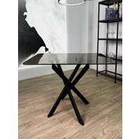 Кухонный стол Самелго Vetro 100x70 (бронза)