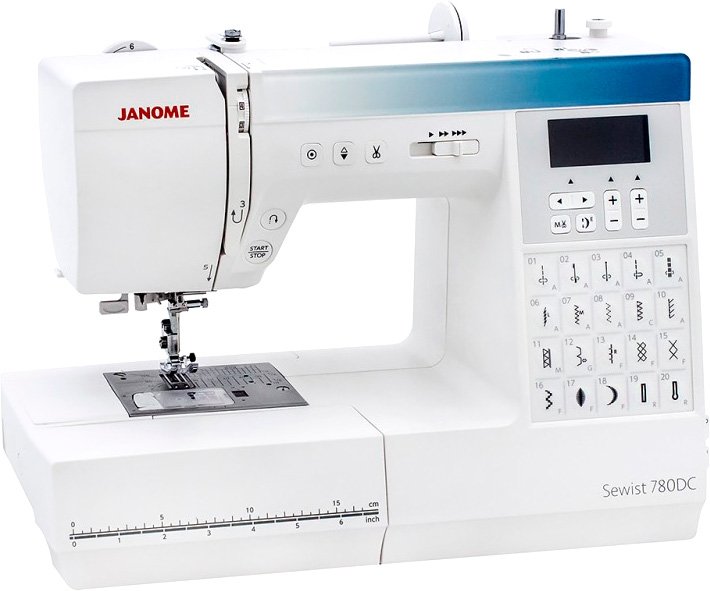 

Компьютерная швейная машина Janome Sewist 780DC