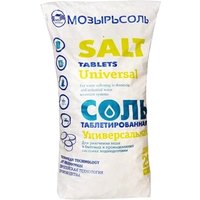 Засыпка для картриджа Mozyrsalt Соль таблетированная универсальная 25кг